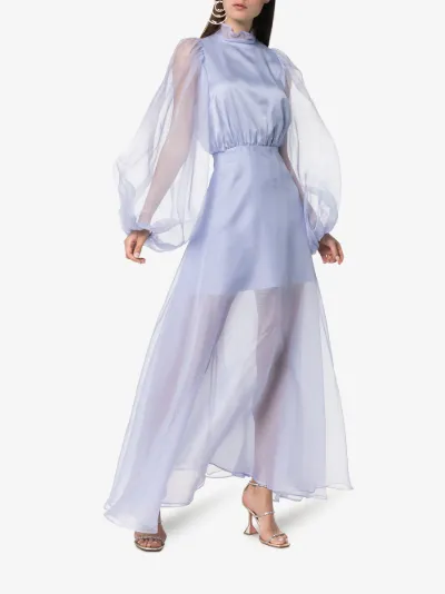 silk organza dress
