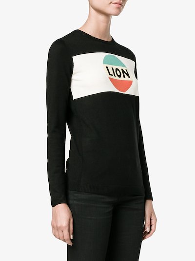 Bella Freud Lion stripe intarsia jumper | Browns