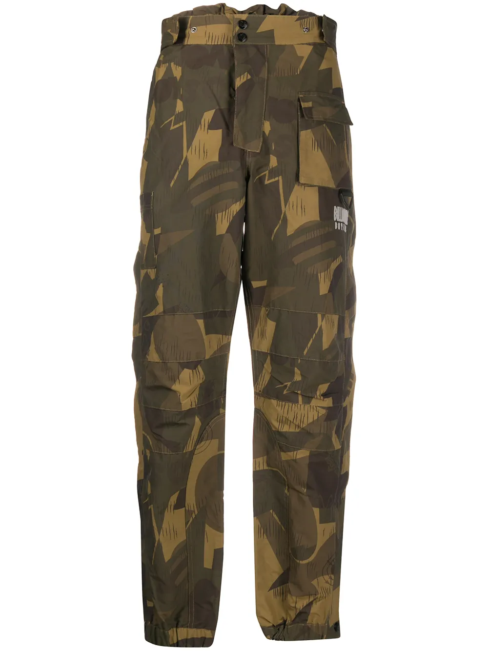 camo print cargo trousers