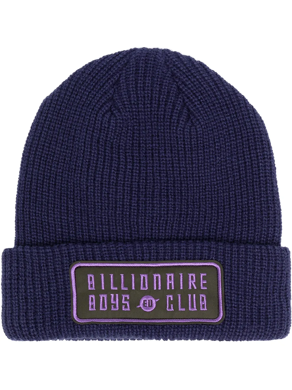 Billionaire Boys Club logo patch ribbed beanie Eraldo KW