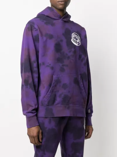 Billionaire Boys Club tie dye logo print hoodie Eraldo HR