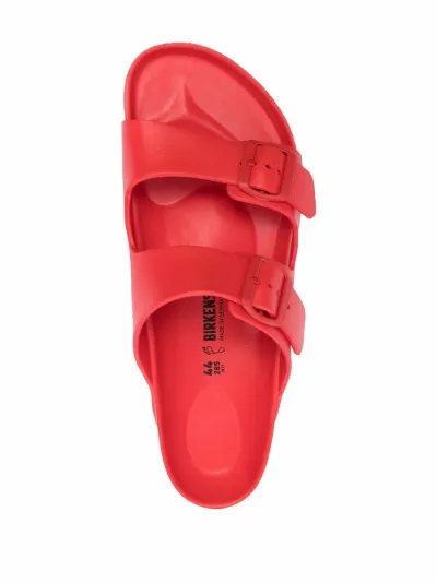 red birkenstock arizona eva