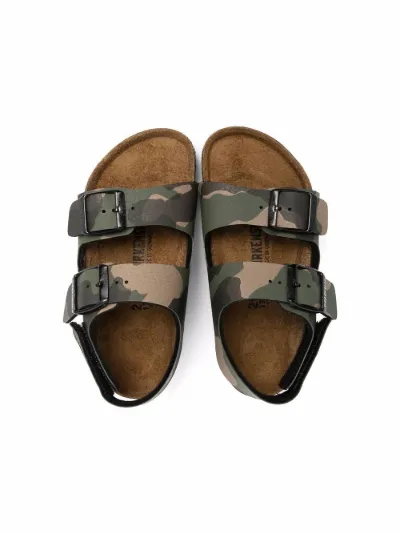 kids camo birkenstocks