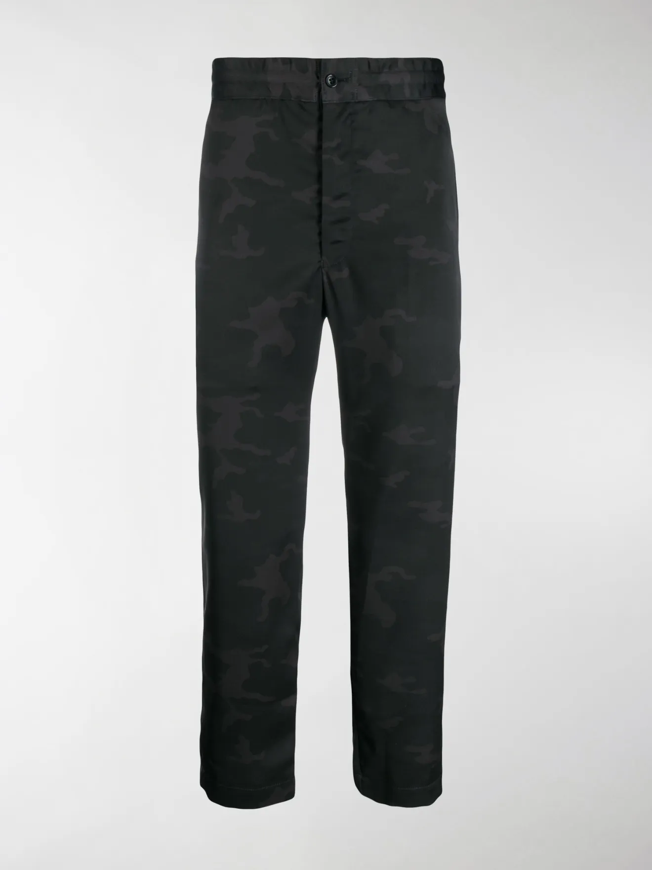 cropped camo trousers