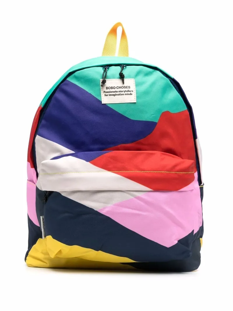 multi coloured rucksack