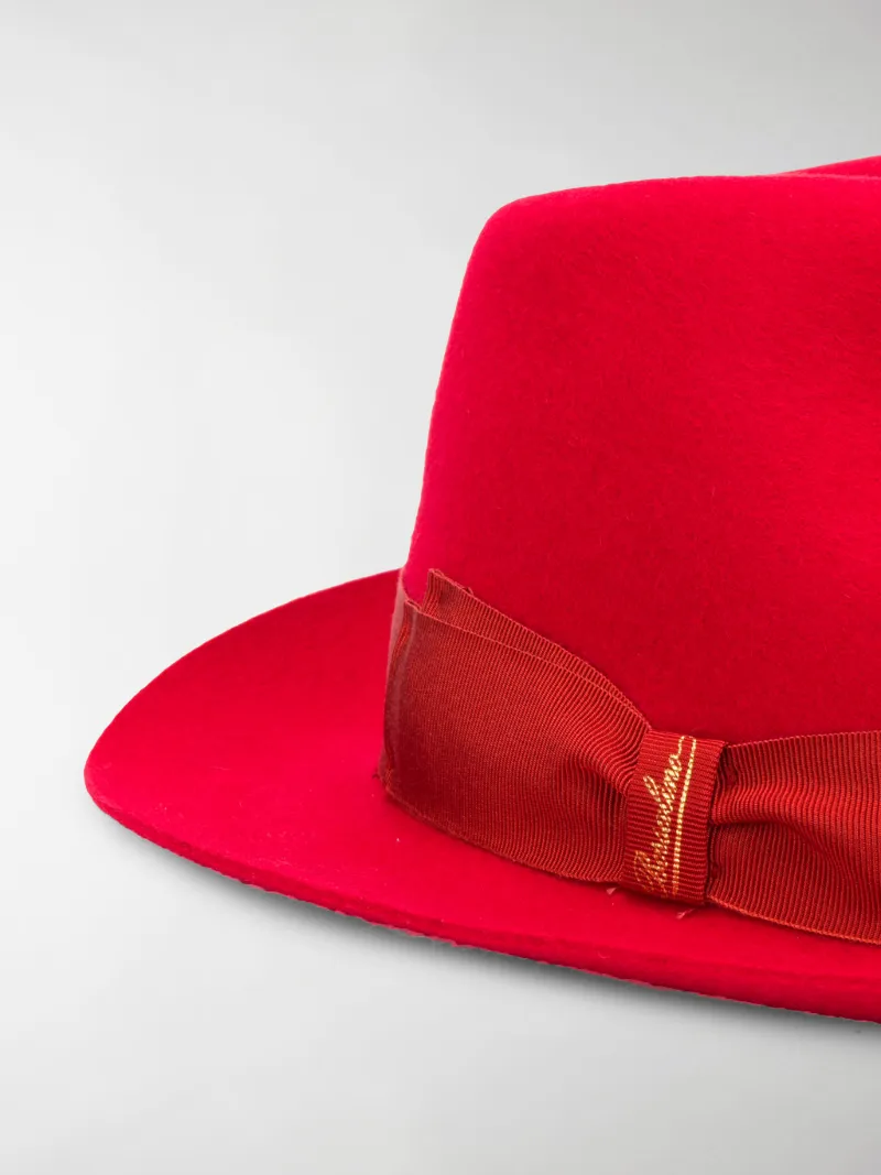 Borsalino Cappello Trilby rosso | MODES