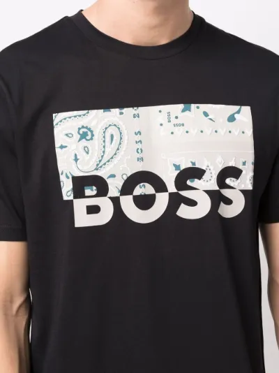 logo crew-neck T-shirt | BOSS | Eraldo.com
