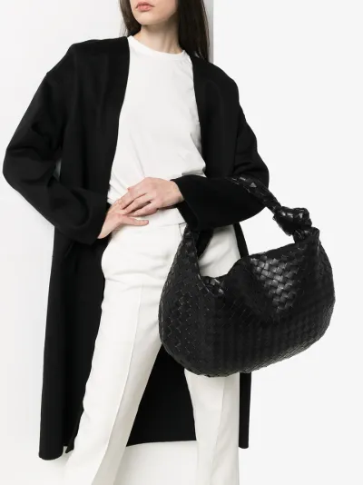 bottega veneta woven shoulder bag