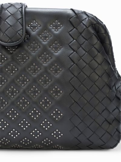 Bottega veneta discount lauren clutch black