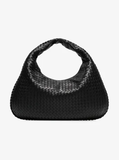 Bottega Veneta Hobo Leather Shoulder Bag Browns