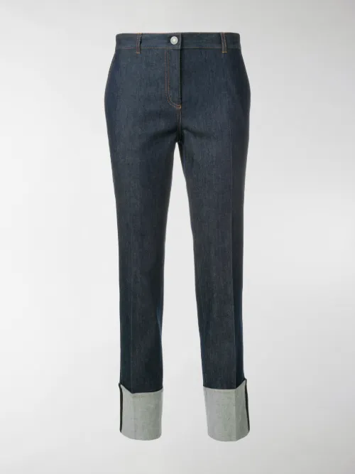 Bottega Veneta - Jeans con risvolti