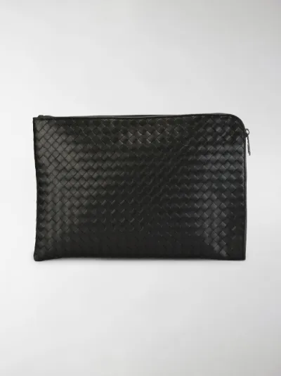 bottega veneta nero intrecciato