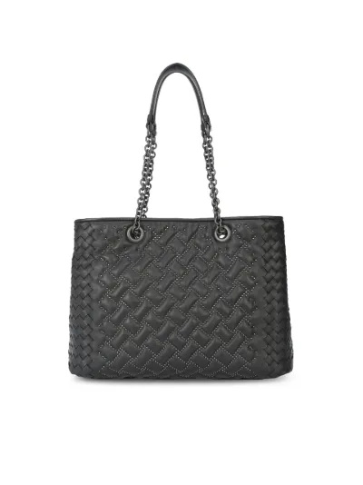 Bottega Veneta nero nappa microstuds tote Eraldo FR