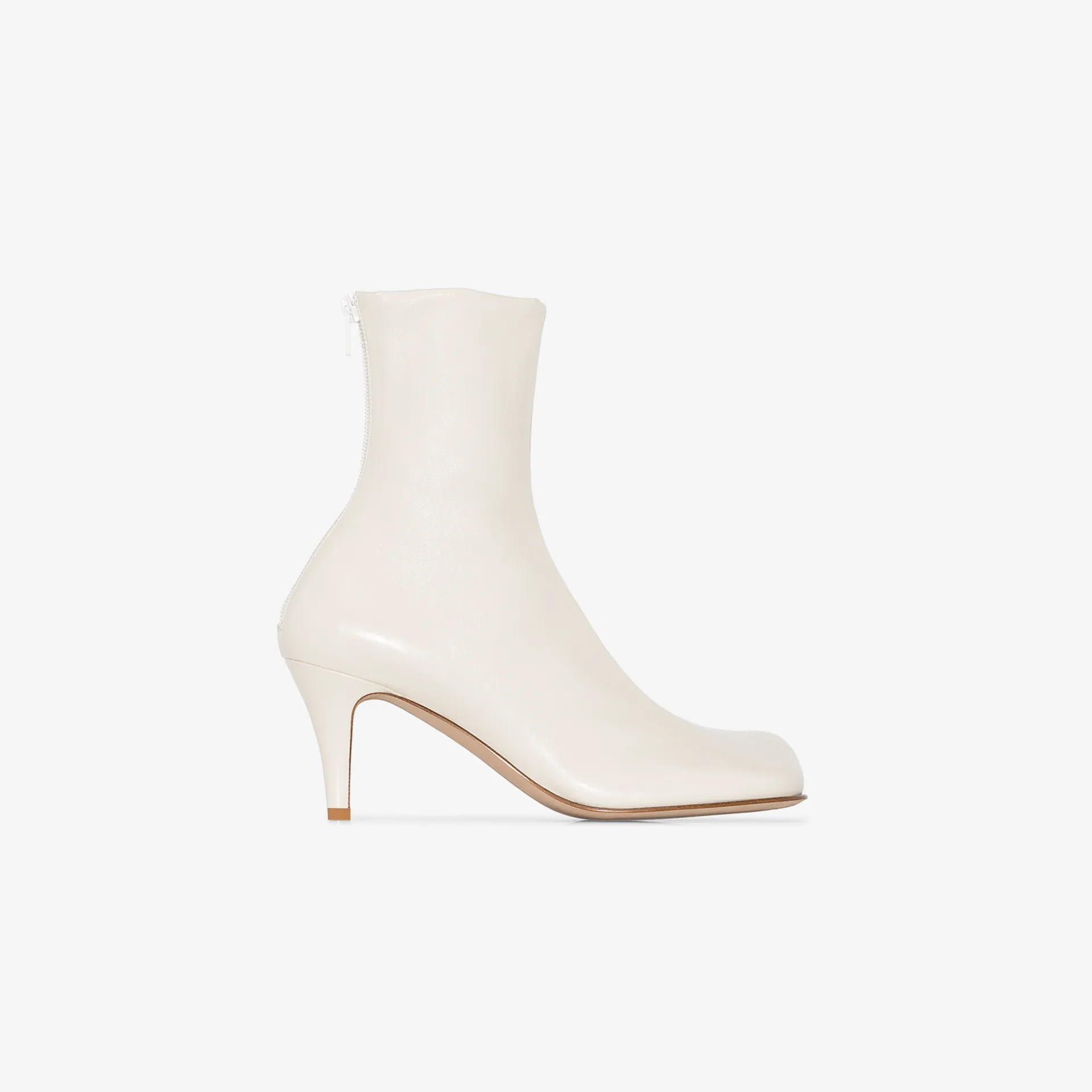 bottega veneta leather ankle boots