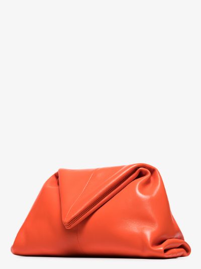 orange clutch bag next