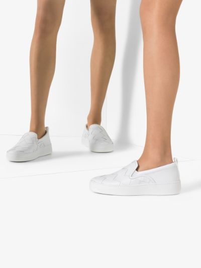 bottega veneta slip on sneakers