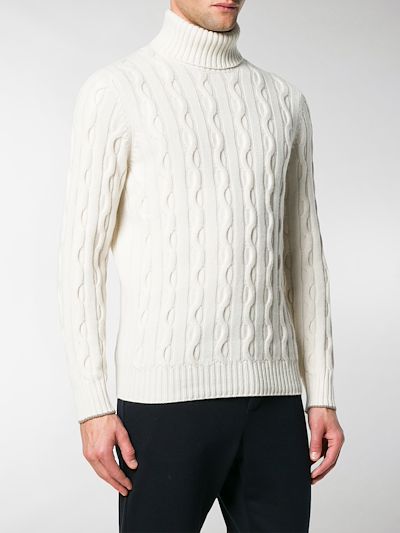 brunello cucinelli cable knit sweater