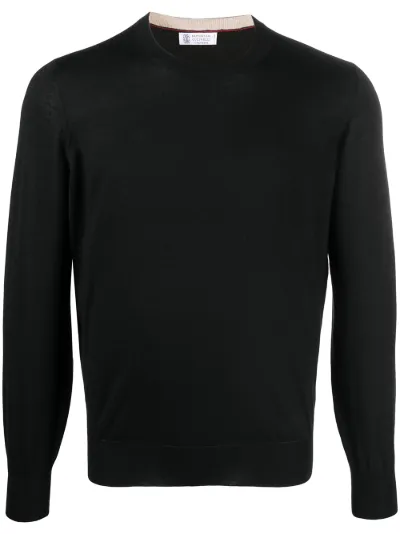 cashmere crew neck jumper
