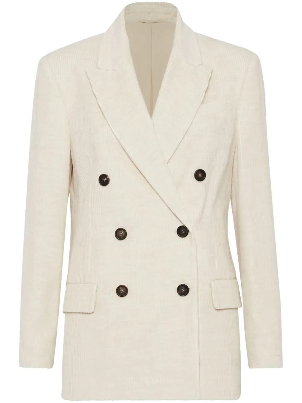 Brunello Cucinelli corduroy double breasted blazer Eraldo UK