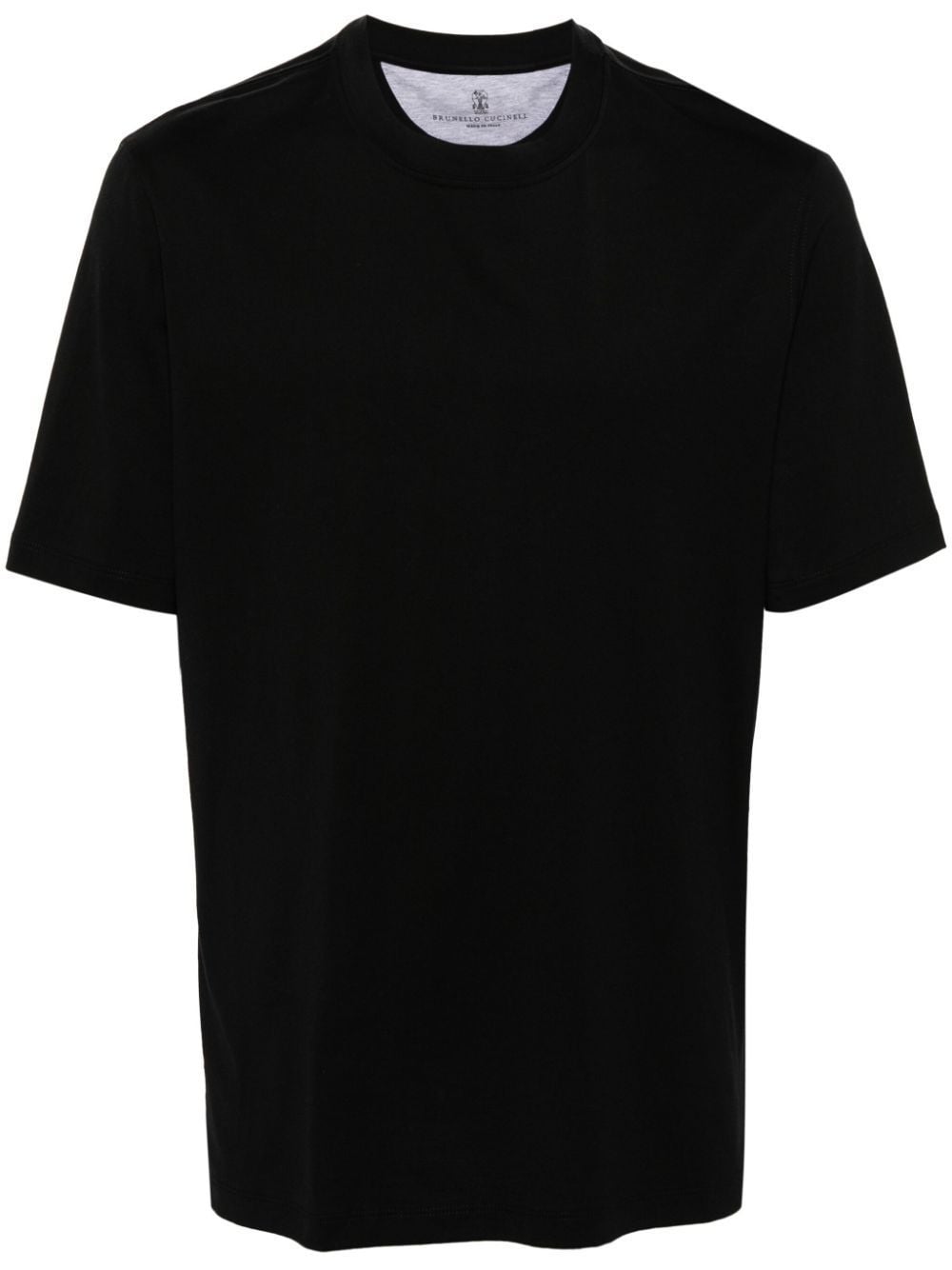 crew-neck cotton jersey T-shirt | Brunello Cucinelli | Eraldo.com