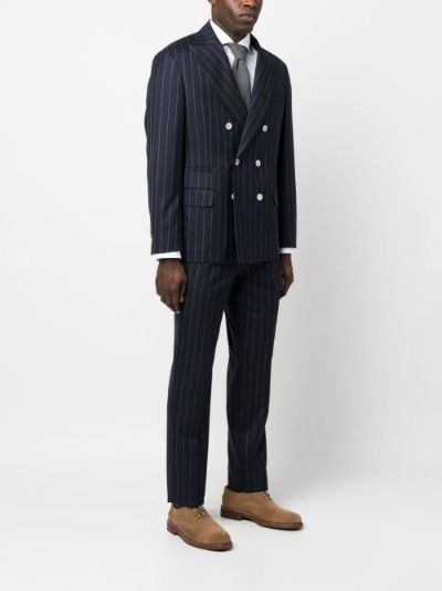 Roma Blue Pinstripe Suit