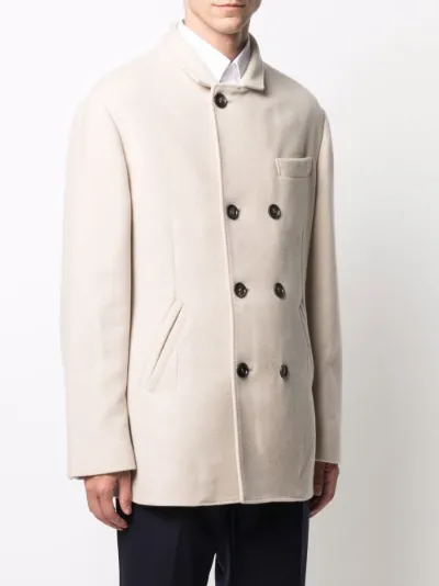 double breasted car coat