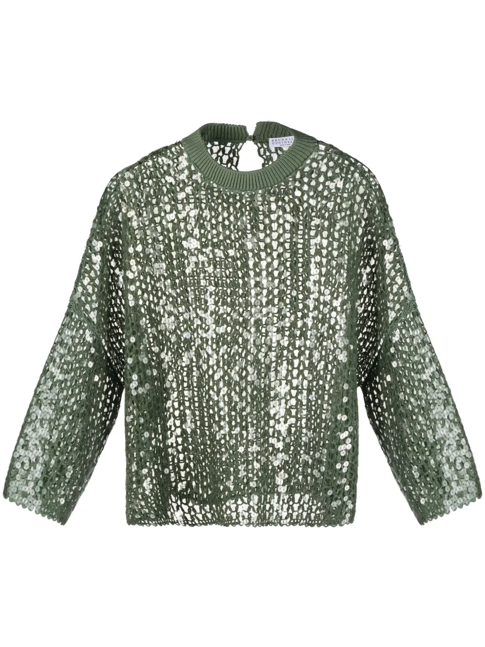 Kobi Halperin selling Melita knit sequin sweater