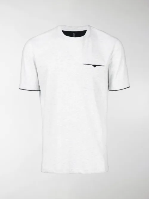 Brunello Cucinelli - T-shirt con tasca sul petto