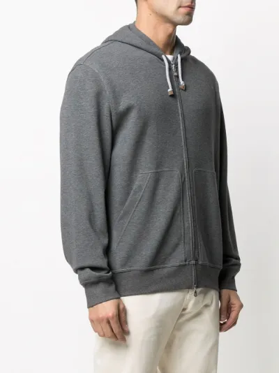 zip up drawstring hoodie