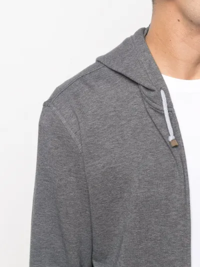 zip up drawstring hoodie