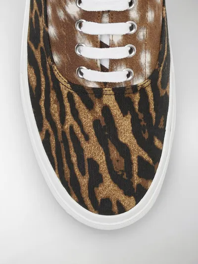 burberry leopard print sneakers