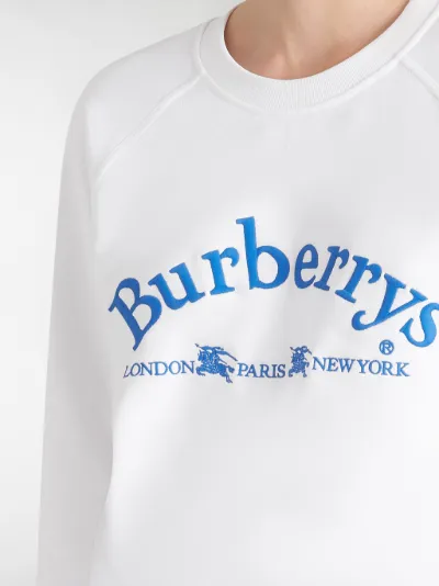 burberry archive logo sweatshirt