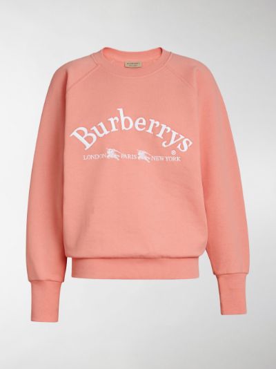 burberry pink sweatshirt