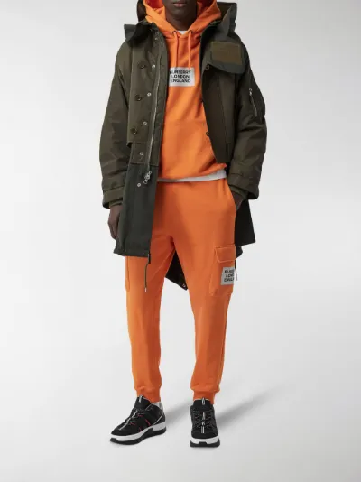 burberry hooded parka