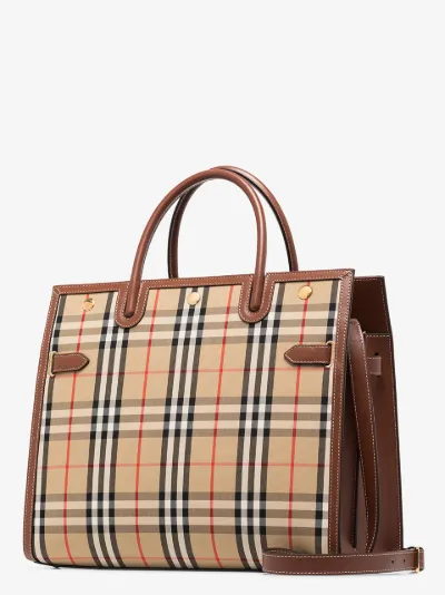 burberry vintage check tote
