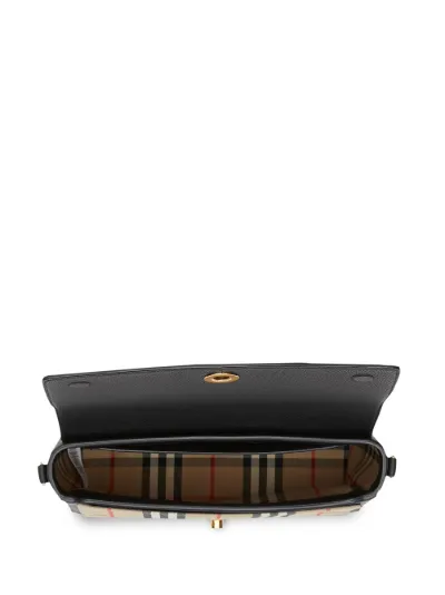 Burberry Borsa a spalla Vintage Check Note nero | MODES