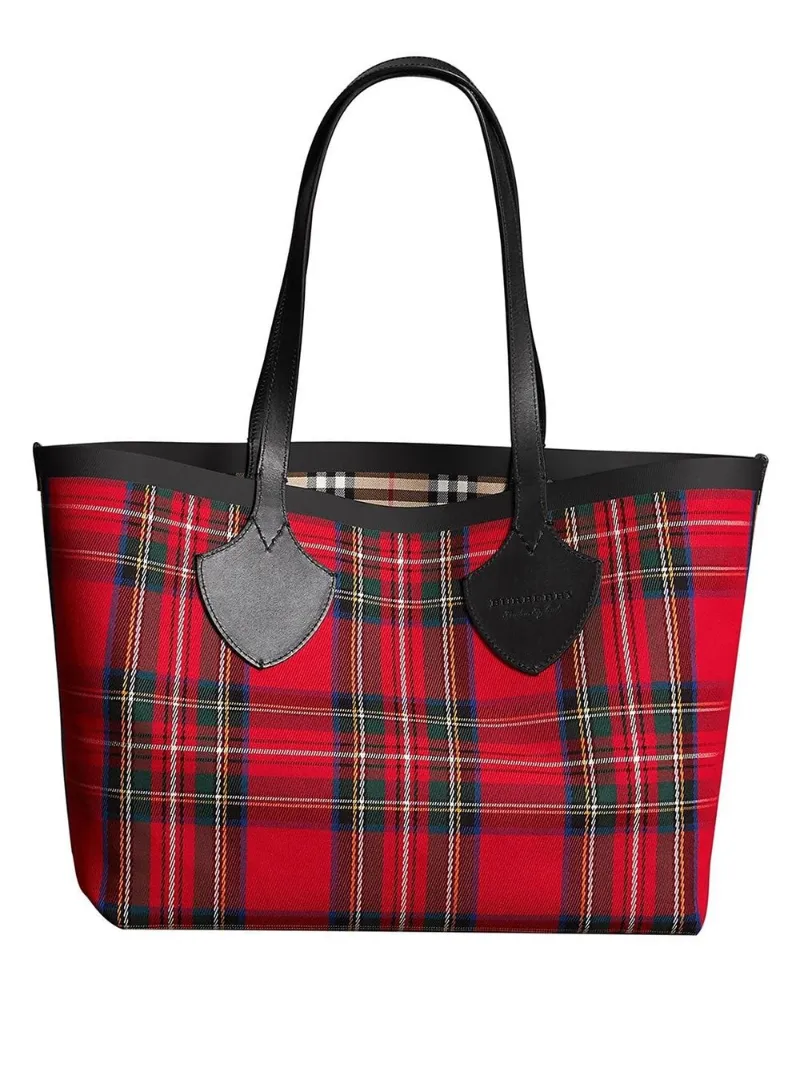 borsa burberry rossa