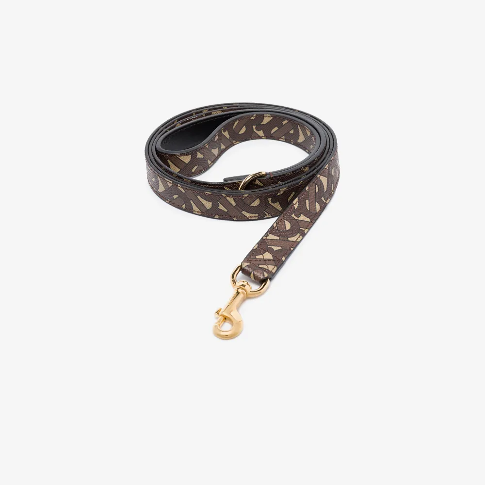 Burberry brown Monogram Dog Leash Browns