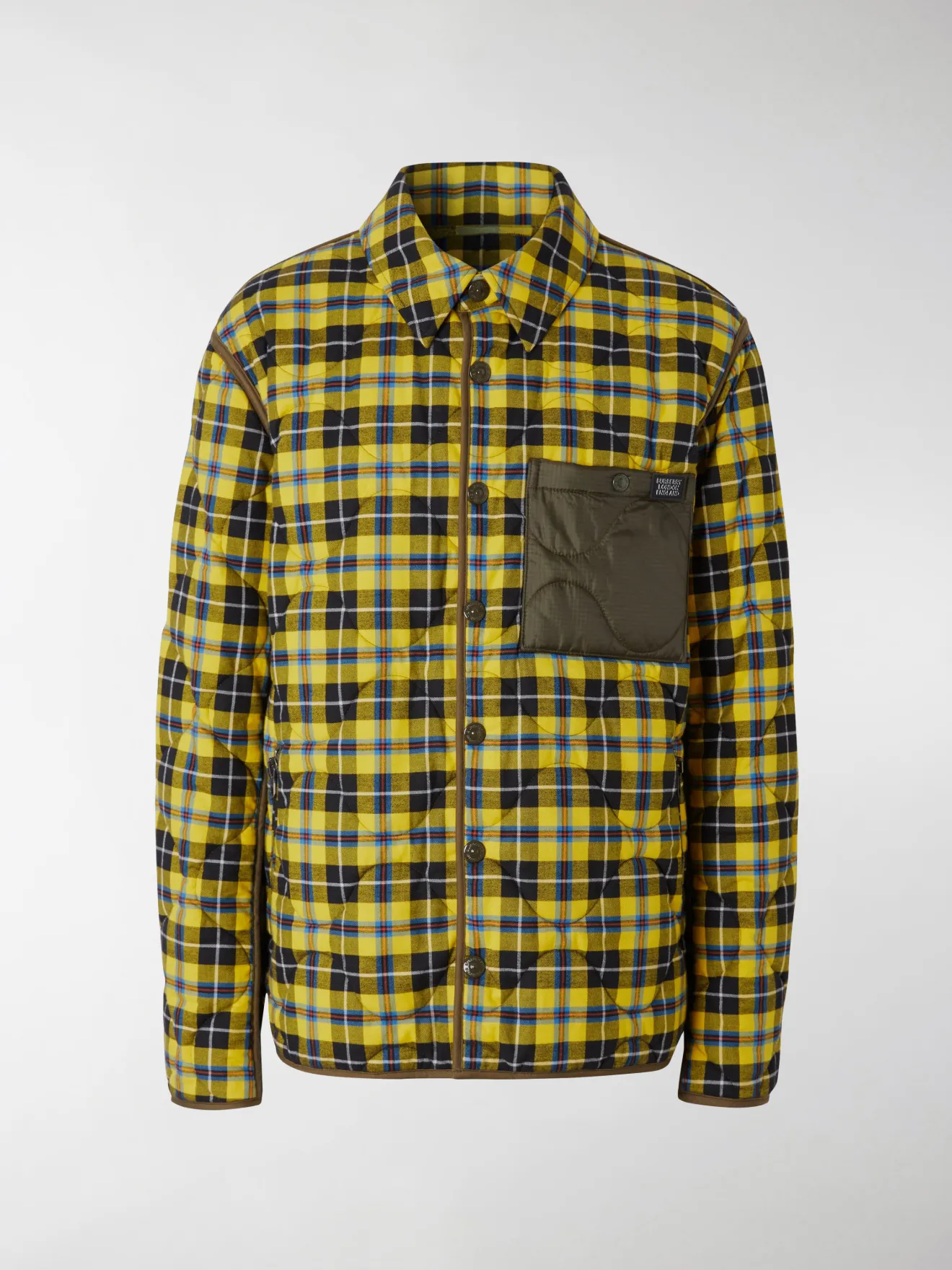 burberry jacket yellow