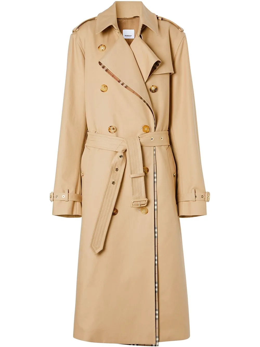 Burberry long coat best sale