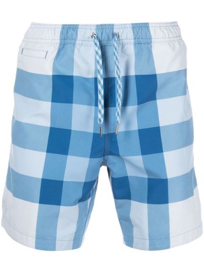 check-pattern swim shorts | Burberry 
