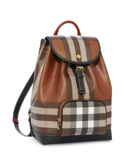 check-print backpack | Burberry 