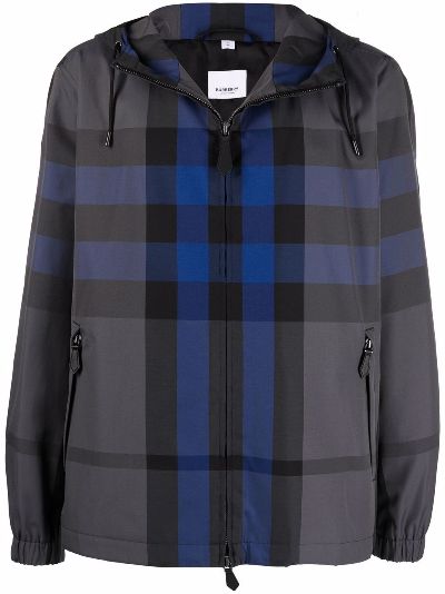 burberry print windbreaker