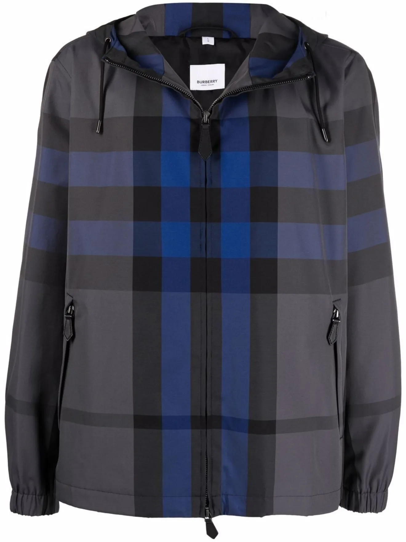 burberry zip up shirt