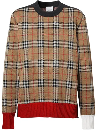 burberry sweater vintage