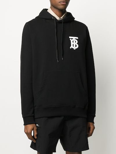 hoodie with logo on chest