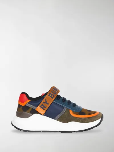 burberry colour block sneakers