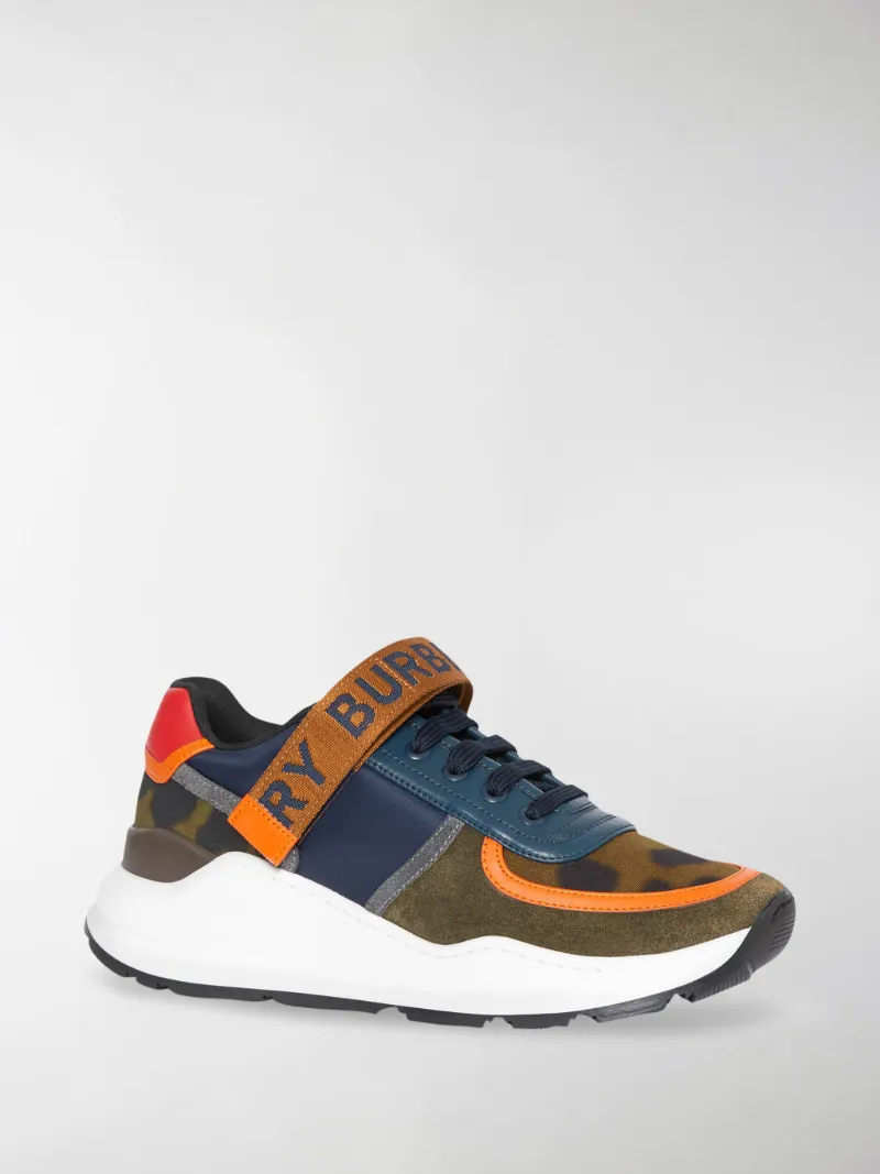 burberry colour block sneakers