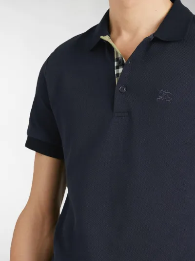 burberry collar polo shirt