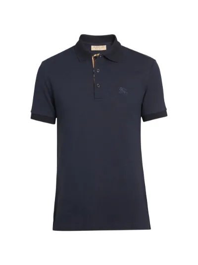 Burberry polo collar best sale